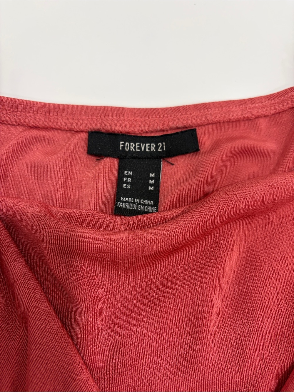 Forever 21 Red Ruched Two-Piece Skirt Set - Picture 6 of 6